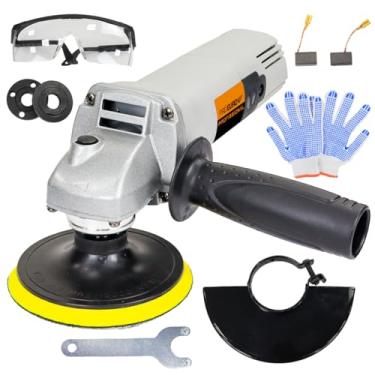 Imagem de Esmerilhadeira Angular Profissional Multifuncional Lixa Corte Desbaste 850W 11500rpm 220V Cinza com Acessórios - Pró Euro