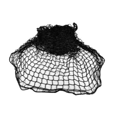 Imagem de Generic Rede de carga genérica de nylon 1,8 x 2,5 m, malha preta, rede de viagem, bagagem, rede de bagagem, serviço pesado para caçamba de caminhão,