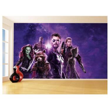 Imagem de Papel De Parede 3D Heróis Vingadores Ultimato 3,5M Nhma291 - Você Deco