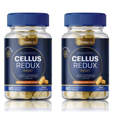 Imagem de Kit 2x Cellus Redux New Com Ácido Clorogênico Ácido Pantotênico Biotin