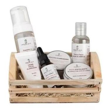 Imagem de Kit Skin Care Completo De Limpeza Facial Clareador - Emporium Solini