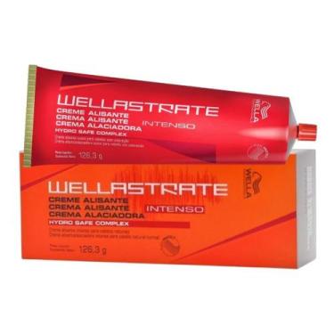 Imagem de Creme Alisante Para Cabelo Wellastrate Wella Intenso Profissional 126.