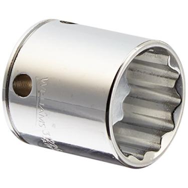 Imagem de Williams 31226-TH 12 pontos ferramentas na altura soquete padrão de 3/8 Drive, 33/16"