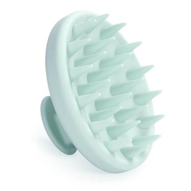 Imagem de Massageador de couro cabeludo Meartchy Silicone Scalp Scrubber verde menta