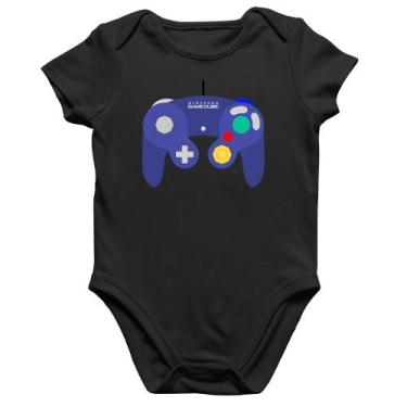 Imagem de Body Bebê Algodão Controle Retrô Vídeo Game Gamepad - Foca na Moda, Pr