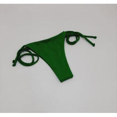 Imagem de Calcinha de biquini avulsa biquíni fio dental - RAYS MODAS, Verde, M