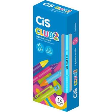 Imagem de Lapiseira 2.0MM CIS CLUB 2 - 4 Cores Sortidas - Caixa com 12 Unidades 