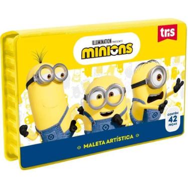 Imagem de Maleta para Pintura Minions 42 Peças - Summit