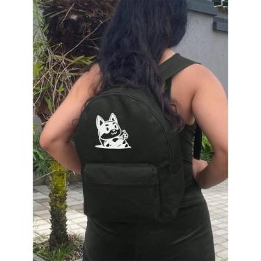 Imagem de Mochila Small GATO COM SUCO Bolsa Escolar Trabalho Viagem Mala Faculda
