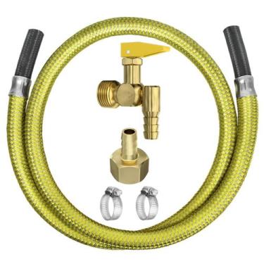 Imagem de Kit Instalação Fogão/Forno/Cooktop 1.25m (Reg Corta-Fogo 90º,2 Abrac, 