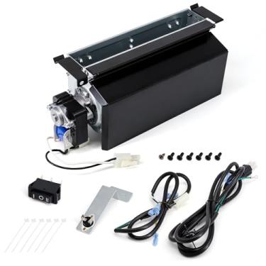 Imagem de Hipoilk Kit de ventilador de ventilador de lareira FIB100 para lareiras a gás Duluth Forge e ProCom, peças de aquecedor Procom FDF300R FDI32R FBD32RT PC32VFC
