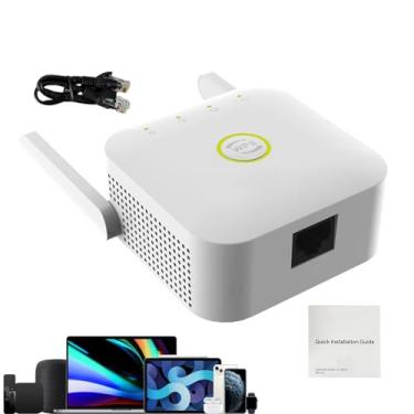 Imagem de Repetidor Wifi, Amplificador de Sinal Extensor Wifi | Reforço de Internet sem fio mais rápido - Impulsionador branco do sinal do extensor de Wifi para hotéis, casa, uso interno da longa distância