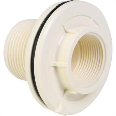 Imagem de Adaptador Roscavel Com Flange Krona 32Mm X 1'' - Kit C/10 Pecas