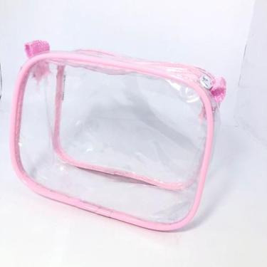 Imagem de kit com 20 MINI necessaire PERSONALIZADA  15x12 - Gii Matos Makeup