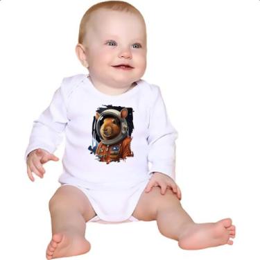 Imagem de Body intantil Capivara  astronauta - Alearts, G