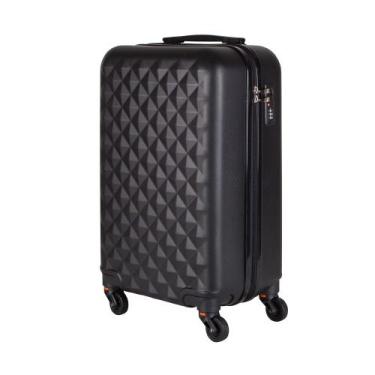 Imagem de Mala de Bordo em ABS Com 4 Rodas 360 - AeroMalas Inglaterra, Preto