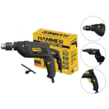 Imagem de Furadeira de Impacto 3/8" - 10mm. 550W 220V 2800RPM Hammer, 220V