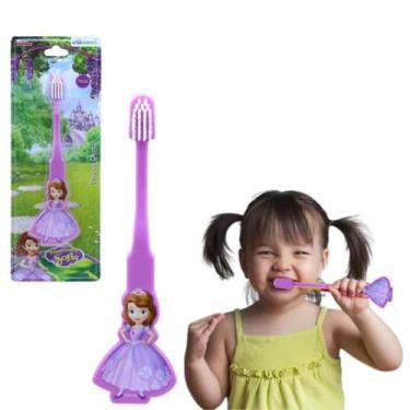 Imagem de Escova de dentes Dentaria Mácia Kids Infantil Princesinha Sofia - DaiC
