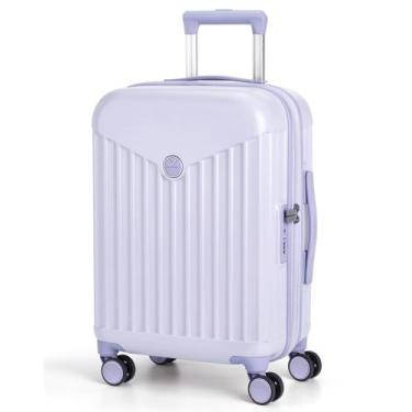 Imagem de Mala de Viagem Hardside Expandível BAGSMART 20" - Roxa