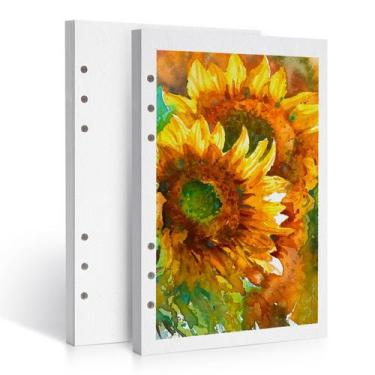 Imagem de Papel Aquarela LIGHTWISH A5 - 300gsm, 100% Algodão, 40 Folhas