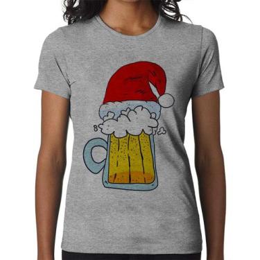 Imagem de Baby Look Merry Beer - Foca na Moda, Cinza, GG