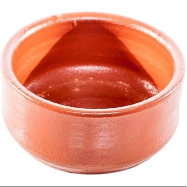 Imagem de Comedouro e Bebedouro Artesanal de Barro EcoTradicional 1L