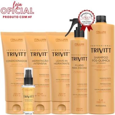 Imagem de Kit Trivitt para Hidratação em casa com 6 produtos - Itallian Hairtech
