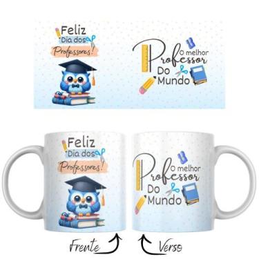 Imagem de Caneca de Porcelana Professora Professor Dia Dos Professores - Castelo