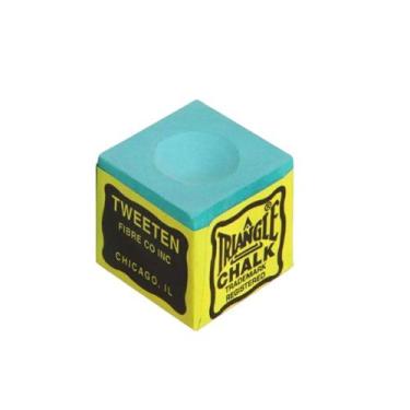 Imagem de 2 Giz Triangle King Verde Original Usa Taco Sinuca Bilhar - Tacolândia