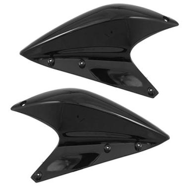 Imagem de Aba/Asa Do Tanque Cromo Forte Xre 300 2010 - 2012, Único, PRETO