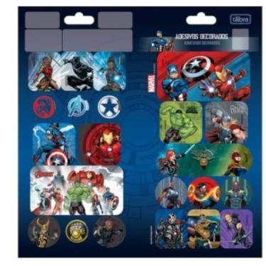 Imagem de Adesivo AVENGERS - UND - TILIBRA