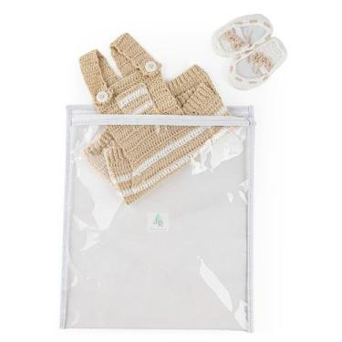 Imagem de Kit 8 Saquinhos Maternidade Multiuso Varias Cores Com Zíper Organizado