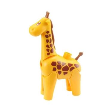 Imagem de Blocos de Construção Grandes com Figuras de Animais - Fazenda e Zoológ