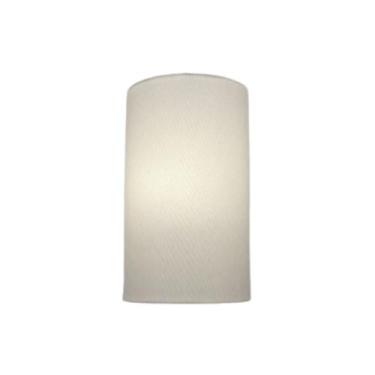 Imagem de Arandela Meia Cana Vivare Md-2031 Cúpula em Tecido 30/18x16cm - Bivolt