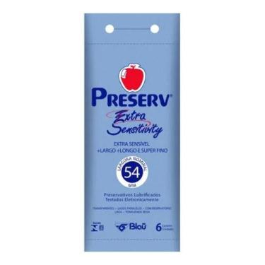 Imagem de Camisinha Preserv Extra Sensitivity com 6 unidades