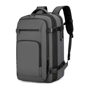Imagem de Mochila a Vácuo de Laptop Expansível de Grande Capacidade Com Prova de Chuva para Viagem (Tipo 2)