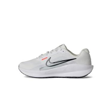 Imagem de Nike Tênis de corrida masculino Downshifter 13 Road, Branco/preto - platina pura - carmesim brilhante, 11.5 X-Wide