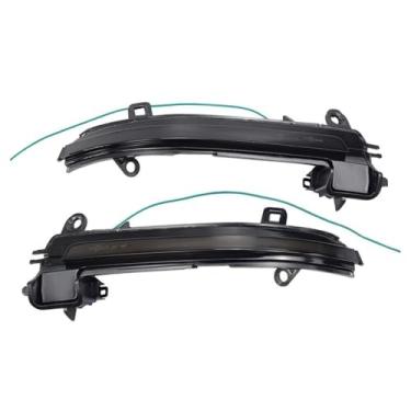 Imagem de Indicador de luz sequencial de seta com espelho lateral de LED dinâmico para BMW séries 1 2 3 4 F20 F30 F31 F21 F22 F23 F32 F33 F34 X1 E84 F36 F87 M2 (luz azul)