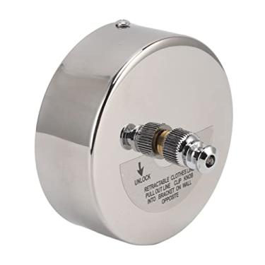 Imagem de Varal Retrátil, Varal Retrátil Indoor Com Design de Polia Dupla de Aço Inoxidável para Hotéis, Pátios, Varandas, (2,8m)