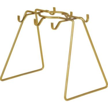 Imagem de Suporte 2 Em 1 para Xicaras e Coador de Café Dourado Viena Bel, Único
