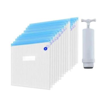 Imagem de Saco De Ar Selado a Vácuo Reutilizável 1-20pcs Embalagem Resistente À 