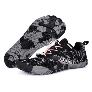 Imagem de Hi-Y2Kgirls Tênis de caminhada descalço feminino masculino antiderrapante saudável sapatos descalços femininos respiráveis moda trilha rnning tênis feminino masculino bico largo zero drop sapato, A3