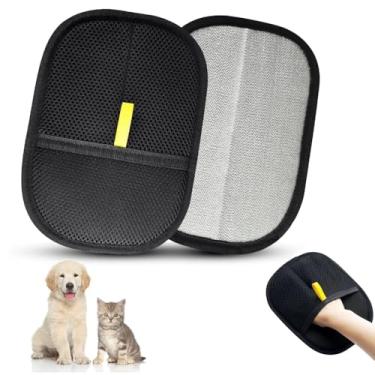 Imagem de Luva de remoção de pelos de animais de estimação para gatos, cães, tapete, sofá, lavável em móveis, reutilizável, cuidados delicados, ferramenta de remoção de pelos para cães, gatos, cavalos