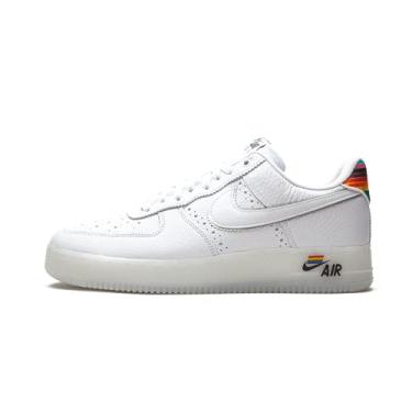 Imagem de Nike Air Force 1 '07 masculino, t nis de basquete, White/White-muilti-color, 10