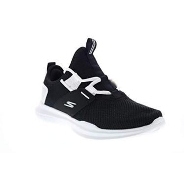 Imagem de Skechers Women's GO Run Mojo - Enforce Sneaker, Black/White, 10