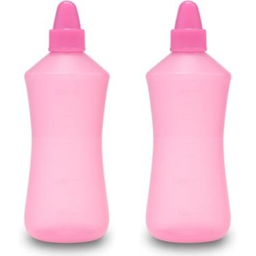 Imagem de Garrafinha Para lavagem Nasal 250ml Frasco Lavador Higienizador Para Crianças, Bebês e Adultos ( Rosa ) Kit Com 2