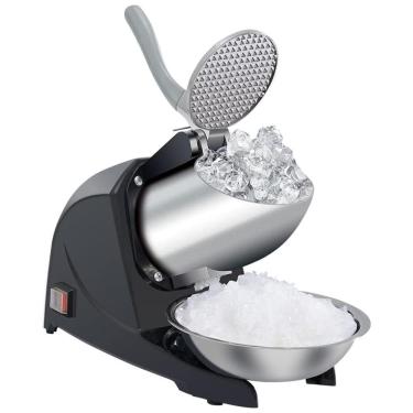 Imagem de Máquina de Raspadinha Profissional, Produz 99 kg, H, 380W, 110v, GOLDTOUCH, Preto