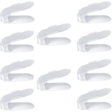Imagem de Kit 10 Organizadores Sapatos Reforçado Regulagem