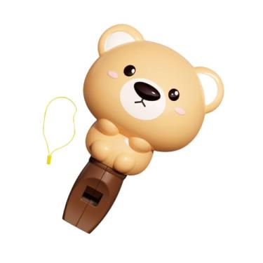 Imagem de Dynwave Apito de brinquedo com apito de animal para crianças, lembrancinhas de festa esportiva, instrumento musical, brinquedo com para meninos e meninas, Marrom