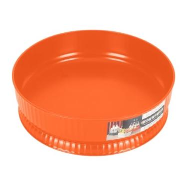 Imagem de Generic Organizador Giratório de Especiarias, Material Pp Giratório de 360 ​​graus, Bandeja de Armazenamento Rotativa Estável de Grande Capacidade para Sala de Estar para Casa (Laranja)